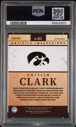 Graded 2024 Panini Caitlin Clark Collection Caitlin Clark #AS2 Artistic Selection Rookie RC Basketball Card PSA 9 Mint (ONLINE ORDER ONLY)