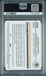 Graded 2024 Topps Update Jackson Chourio #US240 Rookie RC Baseball Card PSA 10 Gem Mint (ONLINE ORDER ONLY)