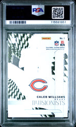 Graded 2024 Panini Illusions Caleb Williams #1 Illusionists Rookie RC Football Card PSA 10 Gem Mint (ONLINE ORDER ONLY)