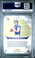 Graded 2024 Panini Phoenix Purple JJ McCarthy #185 Rookie RC Football Card PSA 10 Gem Mint (ONLINE ORDER ONLY)