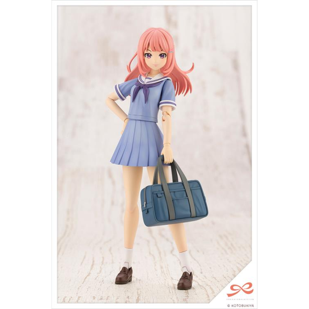 KOTOBUKIYA Plastic Model Kits: Sousai Shoujo Teien - Madoka Yuki High School Summer Clothes (Dreaming Style Milky Marine Ver.) 1/10 Scale Model Kit (ONLINE ORDER ONLY)