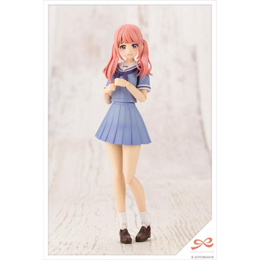 KOTOBUKIYA Plastic Model Kits: Sousai Shoujo Teien - Madoka Yuki High School Summer Clothes (Dreaming Style Milky Marine Ver.) 1/10 Scale Model Kit (ONLINE ORDER ONLY)