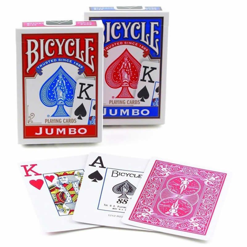 JKR1004560 Jumbo Index Playing Cards Bicycle (ONLINE ORDER ONLY)