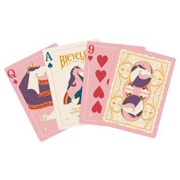 Bicycle Playing Cards: Unicorn - Pink (ONLINE ORDER ONLY)