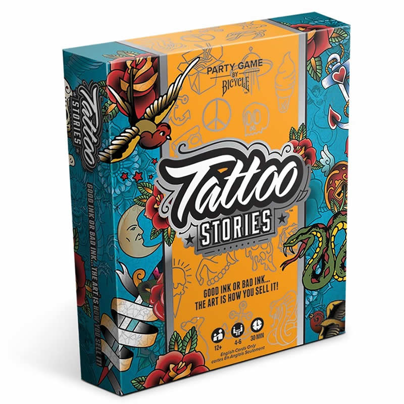 JKR1043913 Tattoo Stories Bicycle Game Company (ONLINE ORDER ONLY)
