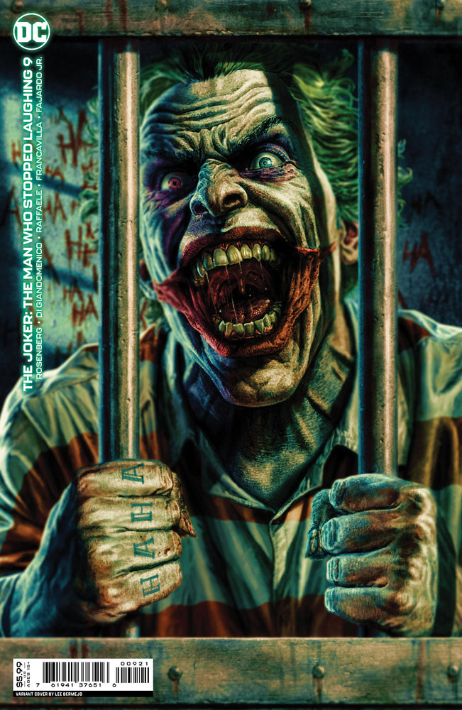 Joker The Man Who Stopped Laughing #9 B Lee Bermejo Variant (06/06/2023) Dc (ONLINE ORDER ONLY)
