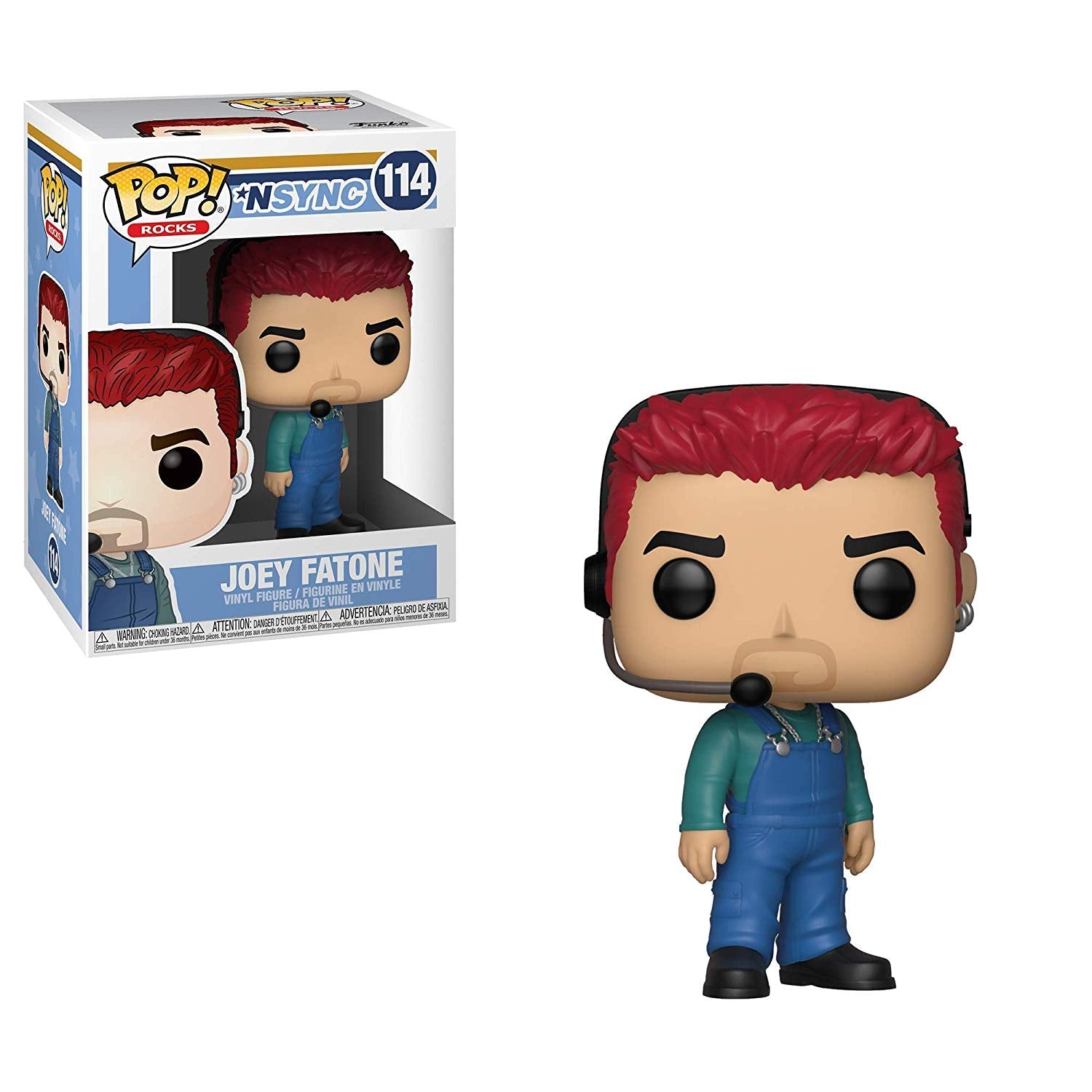 Funko POP! Rocks: *NSYNC -  Joey Fatone Vinyl Figure #114 (ONLINE ORDER ONLY)
