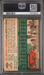 Graded 1954 Topps Jackie Robinson #JACKIE Baseball Card PSA 3.5 Very Good+ (ONLINE ORDER ONLY)