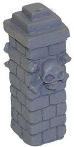 JRM6080 Skull Pedestal 28mm (4) Miniature Terain by JR Miniatures (ONLINE ORDER ONLY)