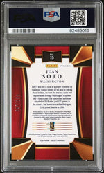 Graded 2018 Panini Chronicles Juan Soto #15 /199 Select Orange Rookie RC Baseball Card PSA 9 Mint