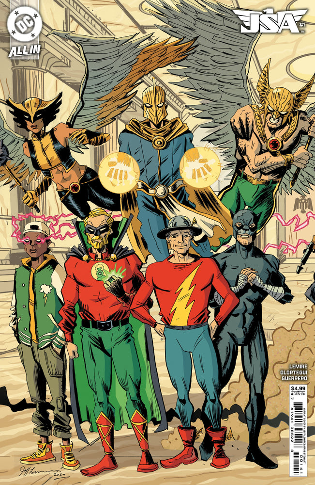 Justice Society America JSA #1 D Jeff Lemire Variant (11/06/2024) Dc (ONLINE ORDER ONLY)