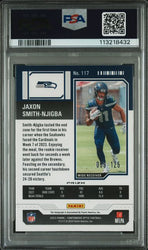 Graded 2023 Contenders Optic Jaxon Smith-Njigba #117 /125 Autograph Red Rookie RC Football Card PSA 9 Mint (ONLINE ORDER ONLY)