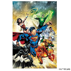 Justice League Heroes Wooden Jigsaw Puzzle (Online Order Only)