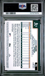 Graded 2025 Topps Chrome Jacob Wilson #96 Raywave Rookie RC Baseball Card PSA 10 Gem Mint (ONLINE ORDER ONLY)