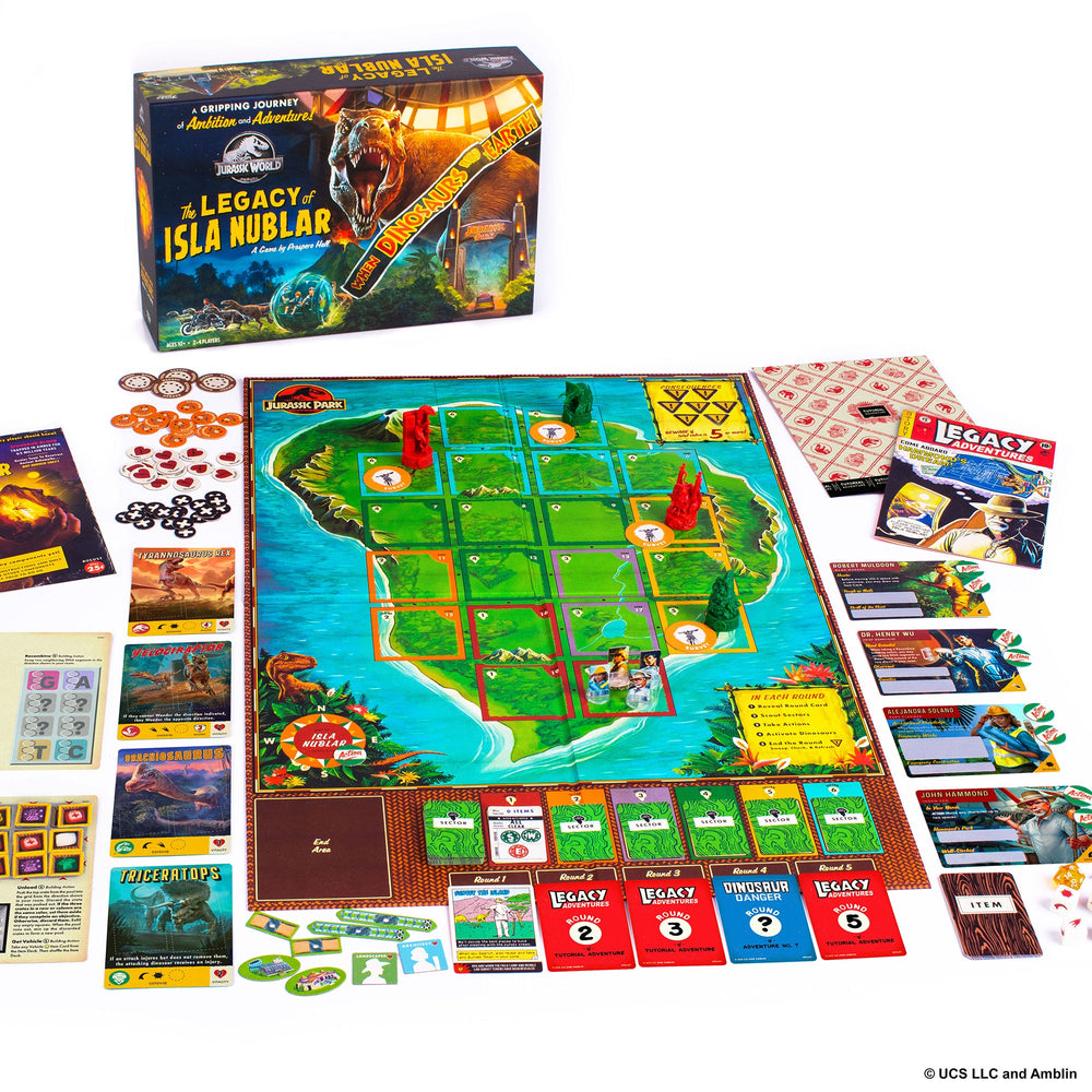 Jurassic World: Legacy of Isla Nublar Kickstarter Edition (ONLINE ORDER ONLY)