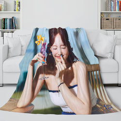 JYP Ent Twice 10th Taste of Love Album Flannel Blanket Bedding Sets (Online Order Only)