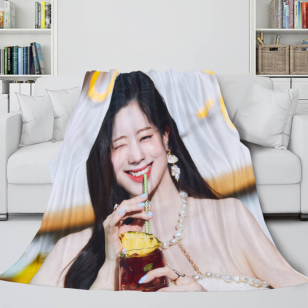 JYP Ent Twice 10th Taste of Love Album Flannel Blanket Bedding Sets (Online Order Only)