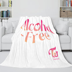 JYP Ent Twice 10th Taste of Love Album Flannel Blanket Bedding Sets (Online Order Only)