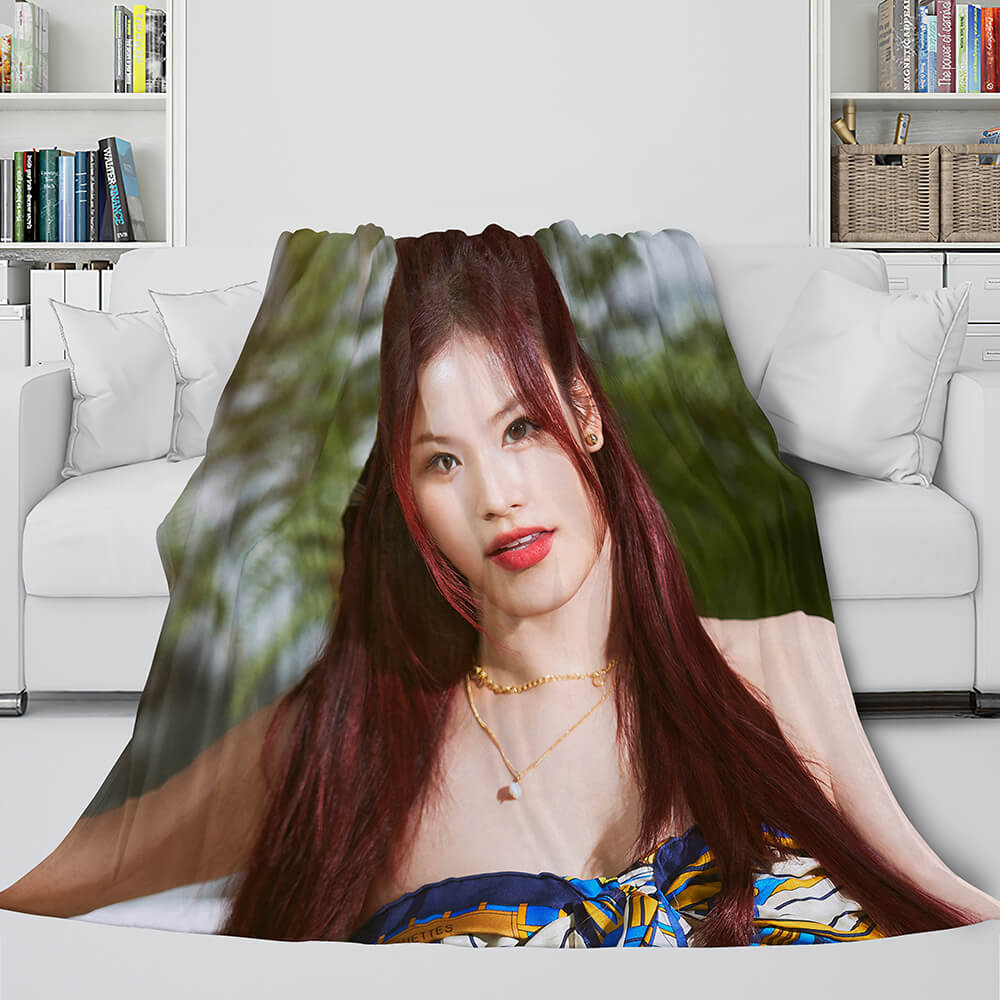 JYP Ent Twice 10th Taste of Love Album Flannel Blanket Bedding Sets (Online Order Only)