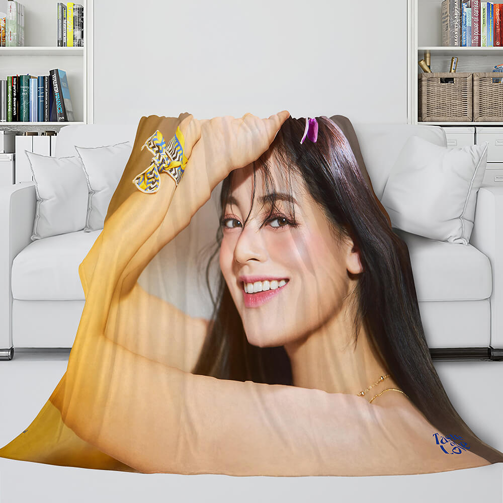 JYP Ent Twice 10th Taste of Love Album Flannel Blanket Bedding Sets (Online Order Only)