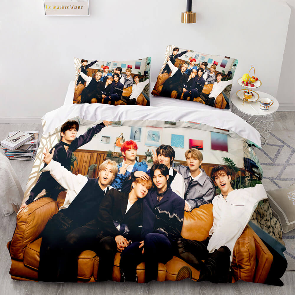 JYP Stray Kids Cosplay Soft Bedding Sets Quilt Covers Without Filler (Online Order Only)