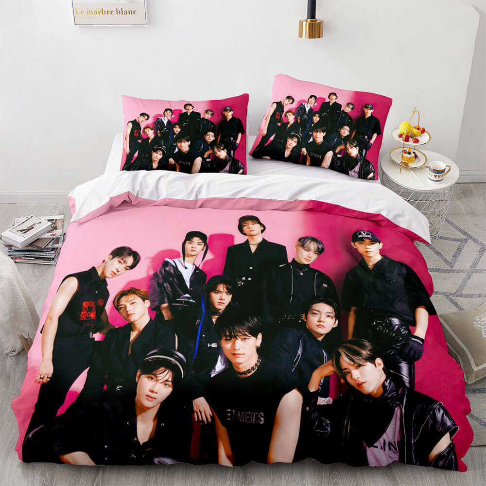 JYP Stray Kids Cosplay Soft Bedding Sets Quilt Covers Without Filler (Online Order Only)