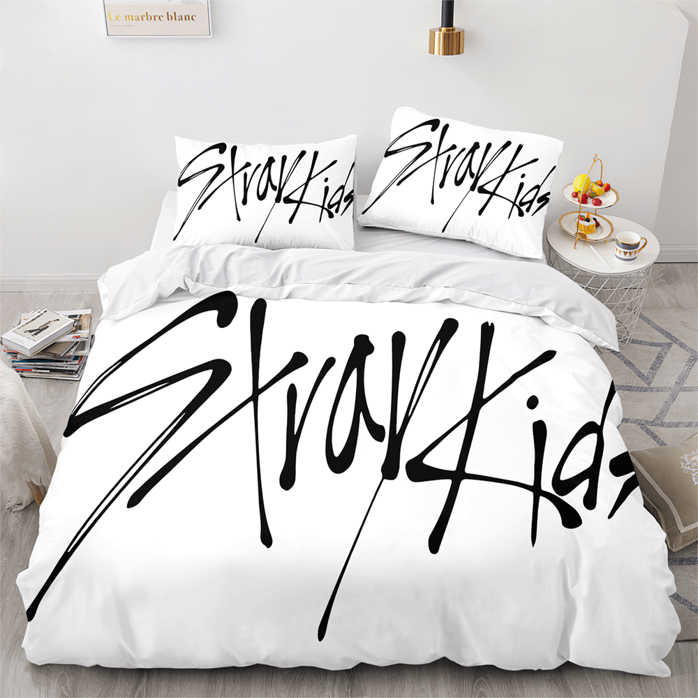 JYP Stray Kids Cosplay Soft Bedding Sets Quilt Covers Without Filler (Online Order Only)