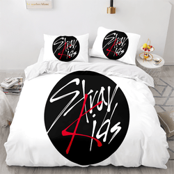 JYP Stray Kids Cosplay Soft Bedding Sets Quilt Covers Without Filler (Online Order Only)