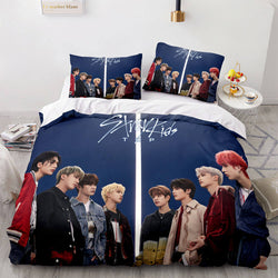 JYP Stray Kids Cosplay Soft Bedding Sets Quilt Covers Without Filler (Online Order Only)