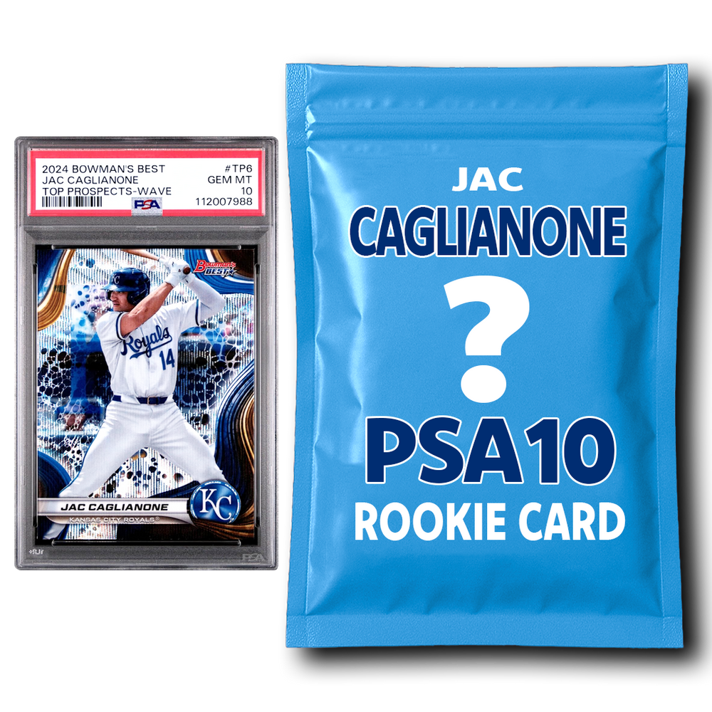Jac Caglianone PSA 10 Graded Rookie Baseball Card Mystery Pack