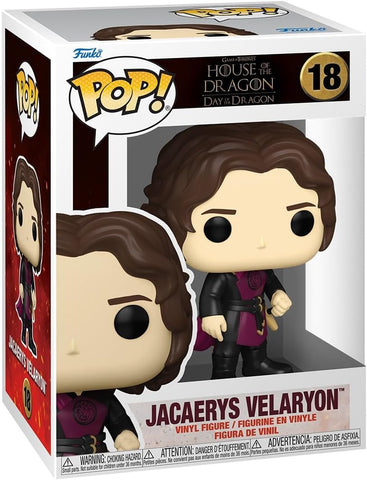 House of the Dragon Jacaerys Velaryon Funko Pop! Vinyl Figure #18 with Funko Protector (Online Order Only)