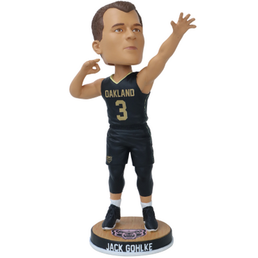 Jack Gohlke Oakland Golden Grizzlies Bobbleheads (ONLINE ORDER ONLY)