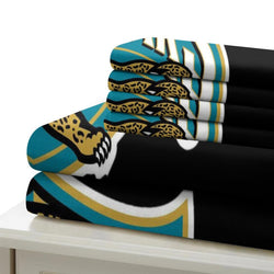 Jacksonville Jaguars Bedding Set Duvet Cover Without Filler (Online Order Only)