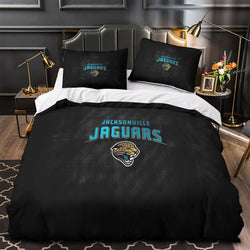 Jacksonville Jaguars Bedding Set Duvet Cover Without Filler (Online Order Only)
