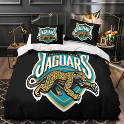 Jacksonville Jaguars Bedding Set Duvet Cover Without Filler (Online Order Only)