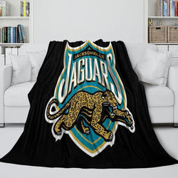 Jacksonville Jaguars Blanket Flannel Fleece Throw Room Decoration (Online Order Only)