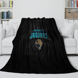 Jacksonville Jaguars Blanket Flannel Fleece Throw Room Decoration (Online Order Only)