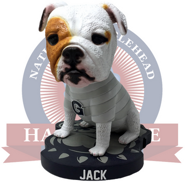 Jack the Bulldog Georgetown Hoyas Live Bulldog Bobblehead (ONLINE ORDER ONLY)