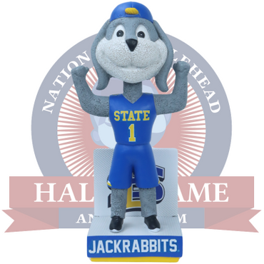 Jack the Jackrabbit South Dakota State Jackrabbits Mascot Basketball Jersey Bobblehead (ONLINE ORDER ONLY)