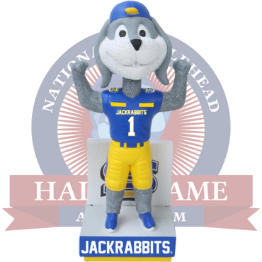Jack the Jackrabbit South Dakota State Jackrabbits Mascot Football Jersey Bobblehead (ONLINE ORDER ONLY)