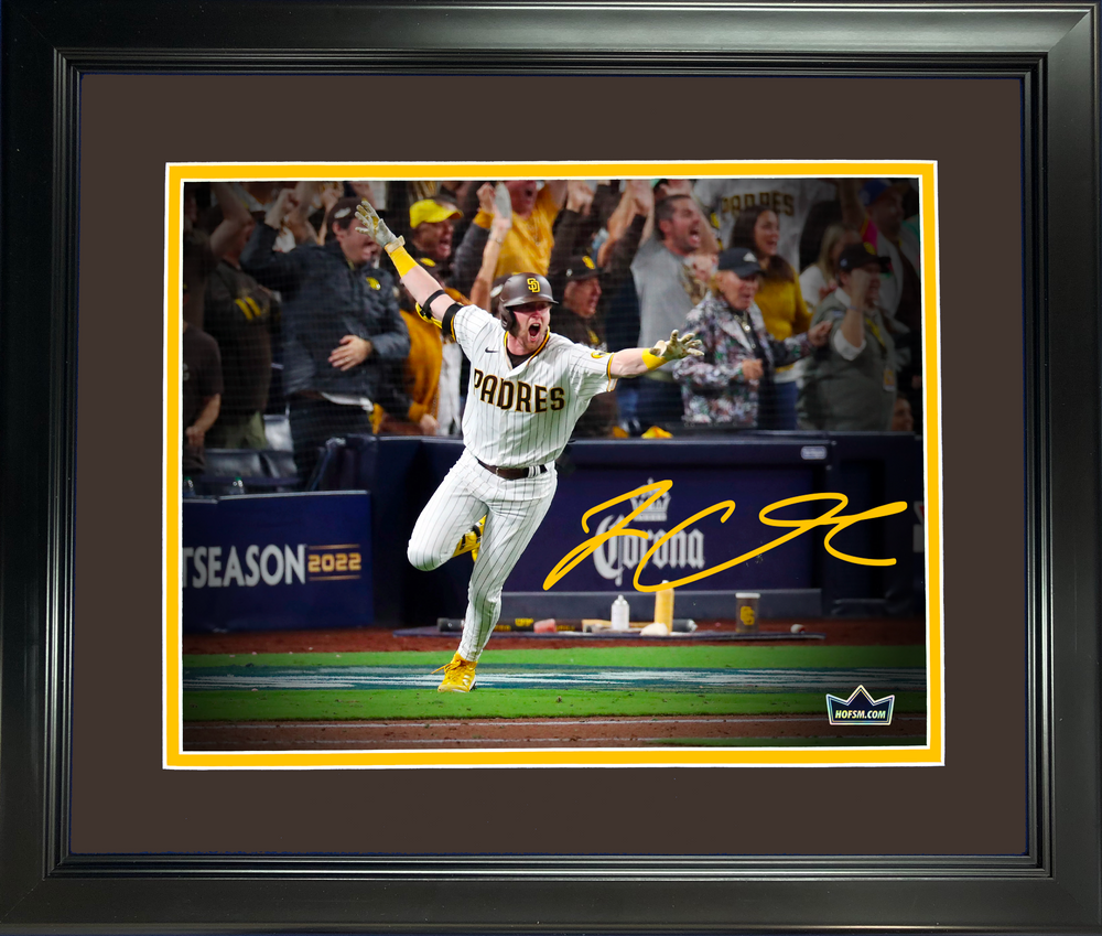 Framed Jake Cronenworth San Diego Padres Facsimile Laser Engraved Signature Auto 11"x14" Baseball Photo HOFSM Holo (ONLINE ORDER ONLY)