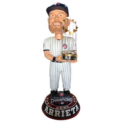 Chicago Cubs 2016 World Series Champions 3 Foot Bobbleheads (ONLINE ORDER ONLY)