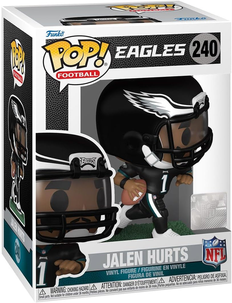 NFL Eagles Jalen Hurts Funko Pop! Vinyl Figure #240 with Funko Protector (Online Order Only)