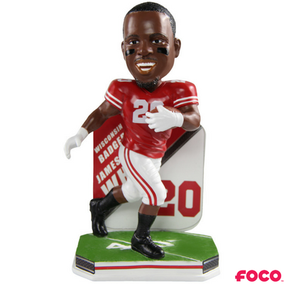 Wisconsin Badgers College Football Super Star Bobbleheads (ONLINE ORDER ONLY)