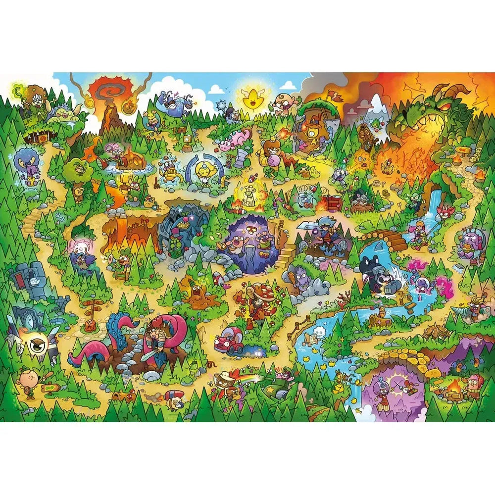 Jamie Smart’s Hero Slam 200 Piece Jigsaw Puzzle Laurence King