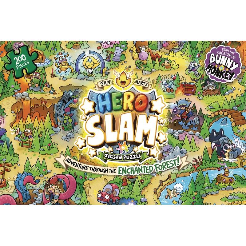 Jamie Smart’s Hero Slam 200 Piece Jigsaw Puzzle Laurence King