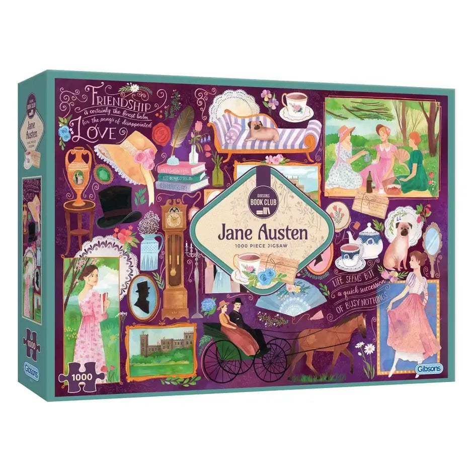 Jane Austen 1000 Piece Jigsaw Puzzle Gibsons (ONLINE ORDER ONLY)