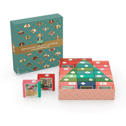 Janet Hill Advent Calendar - 24 Set of 100 Piece Mini Jigsaw Puzzles NYPC (ONLINE ORDER ONLY)
