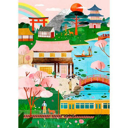 Japan Daydream 1000 Piece Jigsaw Puzzle Holiyay (ONLINE ORDER ONLY)