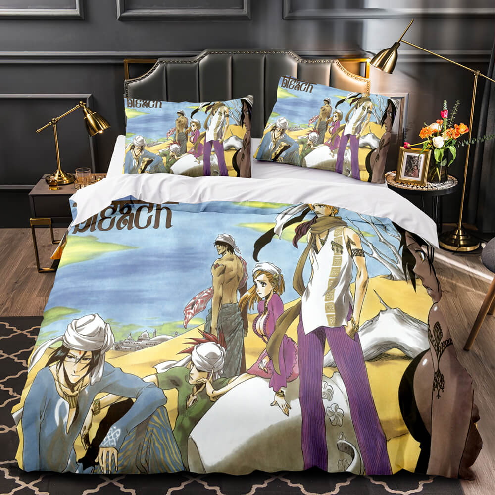Japan Anime Cosplay Bedding Set Quilt Covers Room Decoration (Online Order Only)